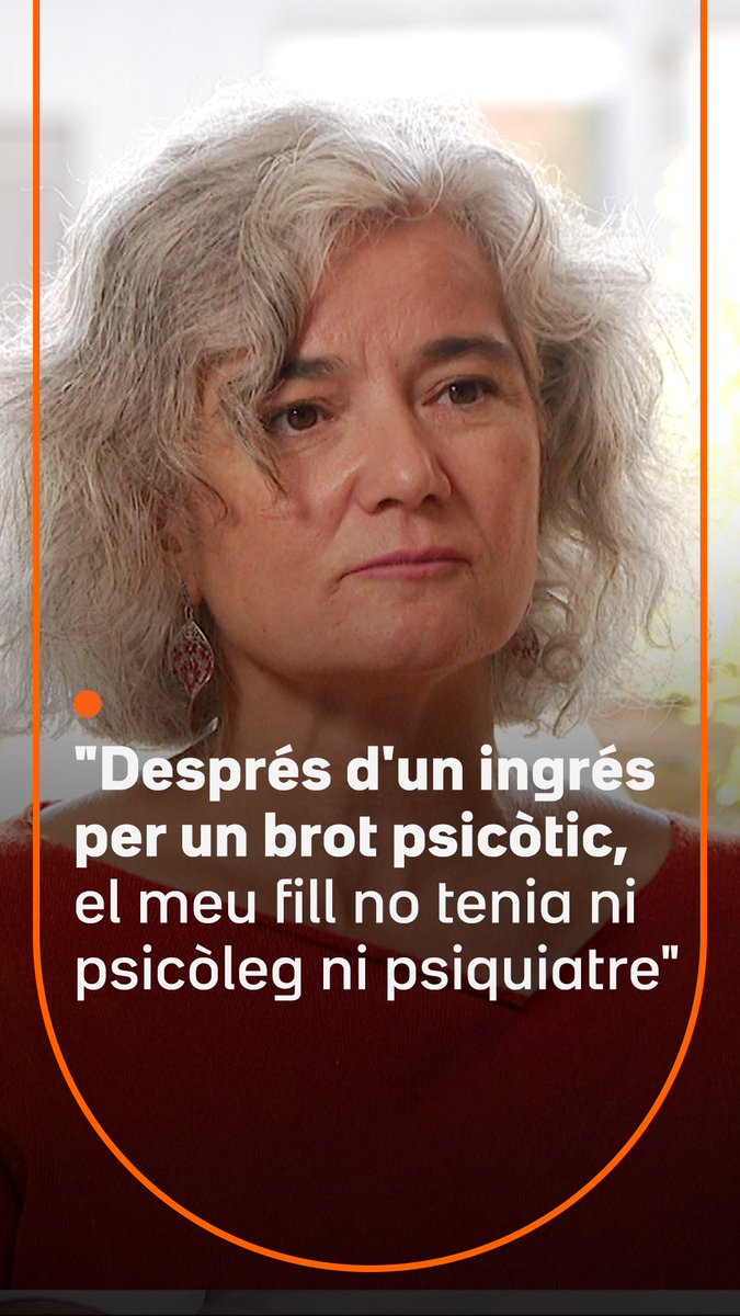 “Després d’un ingrés per un brot psicòtic, el meu fill no tenia ni psicòleg ni psiquiatre.” La Sonia denuncia la manca de recursos en salut mental: "Cal una mirada més humana"