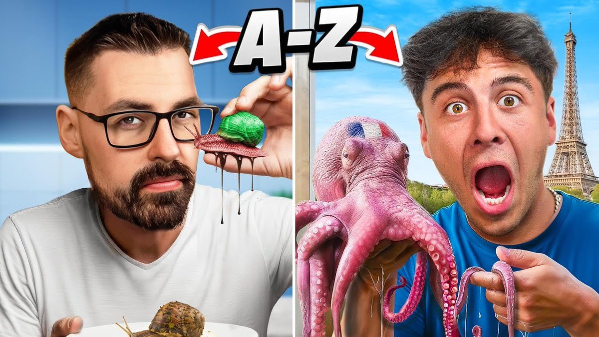"C for cigarettes" - Bucke A-Z FOOD CHALLENGE IN LYON OUT NOW ⬇️