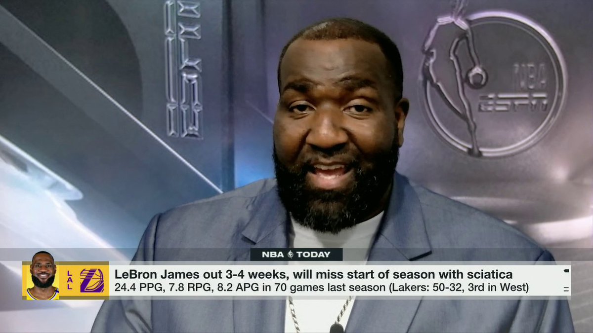 "At the end of this season, I feel like this should be LeBron's last season, and he should really retire after this season. It's nothing more for him to accomplish. He accomplished everything." Kendrick Perkins shares his thoughts on LeBron following his nerve irritation ✍️