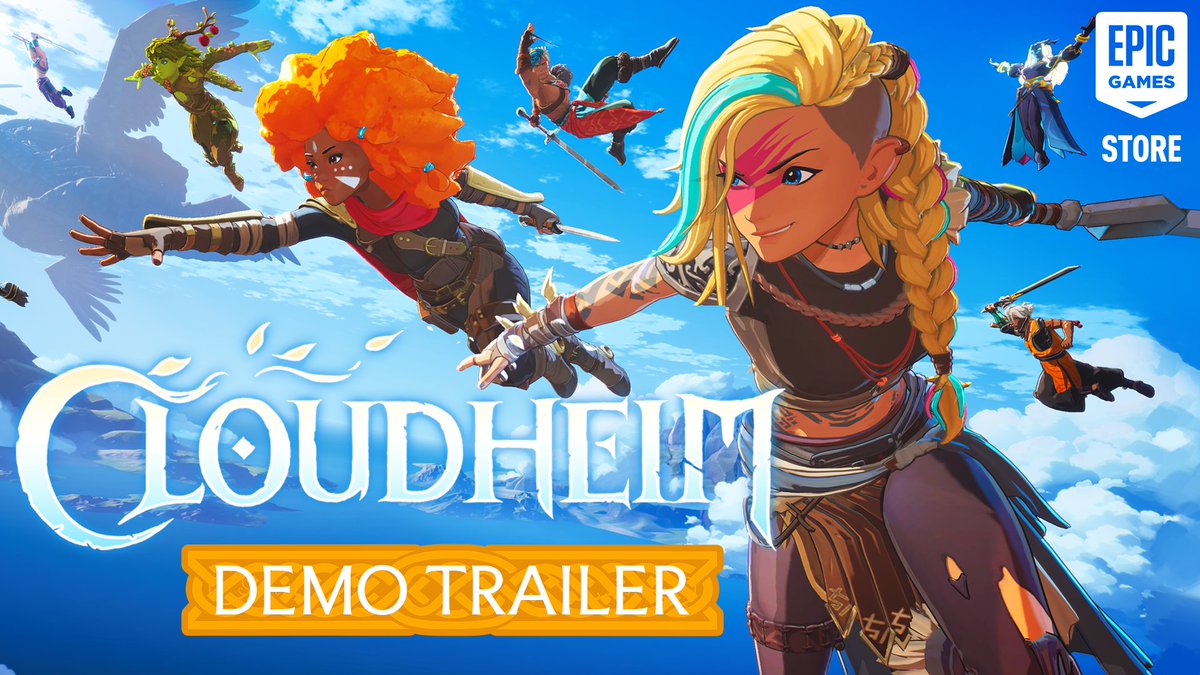 The Cloudheim demo is live now through October 20! Experience the 1–4 player co-op action adventure, blending crafting with chaotic, physics-based combat. Fight to bring harmony to a broken realm ⚔️