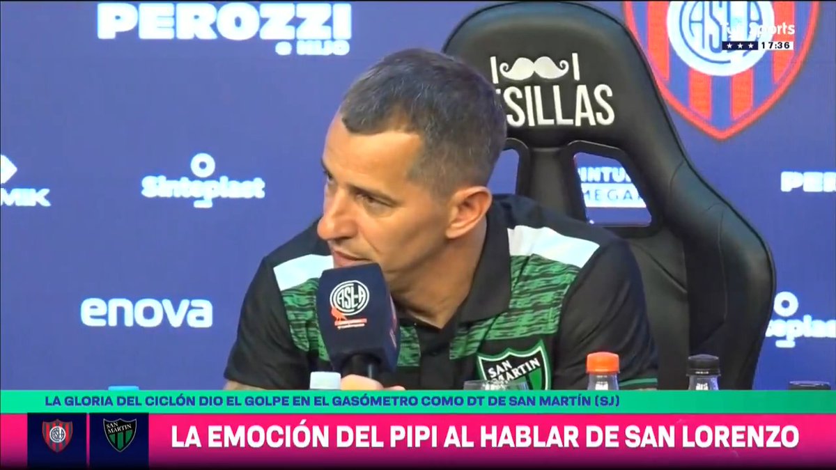 “Me duele ver a SanLorenzo así. Vamos a salir de esta. Hay que pensar en positivo”. La emoción de Leandro Romagnoli en conferencia de prensa.