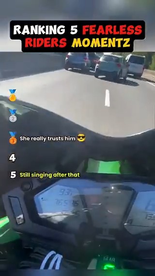 Blind Trust. Zero Brakes. Watch the passenger's face! 😳