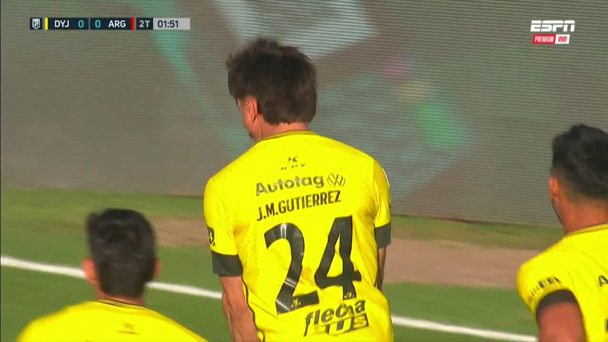 ⚽El GOL de JUAN GUTIÉRREZ para el 1-0 FINAL de DEFENSA Y JUSTICIA ante Argentinos Juniors.