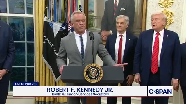 .Secretary Kennedy: “The whole world was riding on our shoulders and riding on our dime. 70% of pharmaceutical revenues comes from this country. We only have 4.2% of the world's population, and we were paying for 80-90% of the innovation.”