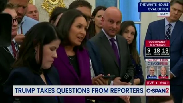 Q: How many layoffs have you authorized, and from which agencies? Trump: A lot, and it'll be Democrat oriented