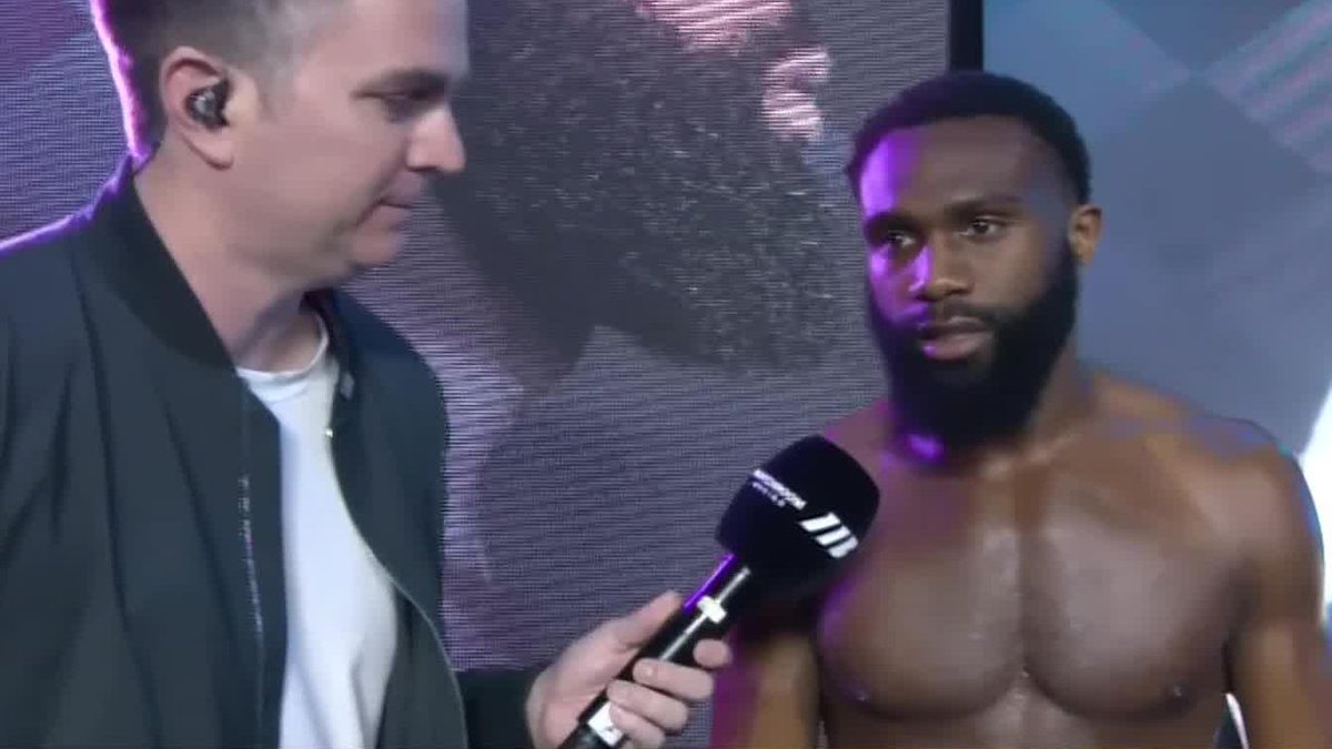 🗣 "Don't get up to get no popcorn... stay glued to the TV" Boots promises to put on a SHOW! 😈 #EnnisLima | Oct 11 | Live on DAZN