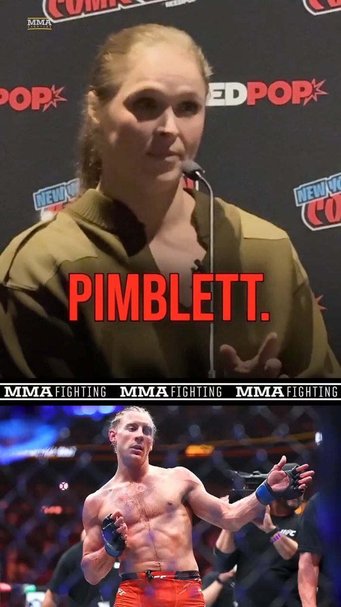Ronda Rousey says Paddy Pimblett is one fighter who has embraced the "entertainer" aspect of MMA: "Make people know who you are that don't watch fighting. … The one person I think that does really realize that is Paddy Pimblett." (🎥 José Youngs)