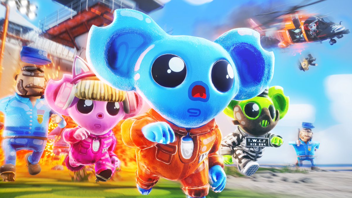 I'm doing a giveaway for 25 CUFFBUST keys! To celebrate the game releasing next week, anyone who follows me, likes, and reposts this post in the next 48 hours will be entered in a drawing. 5 winners, and each winner gets 5 Steam keys to play the game with their friends!
