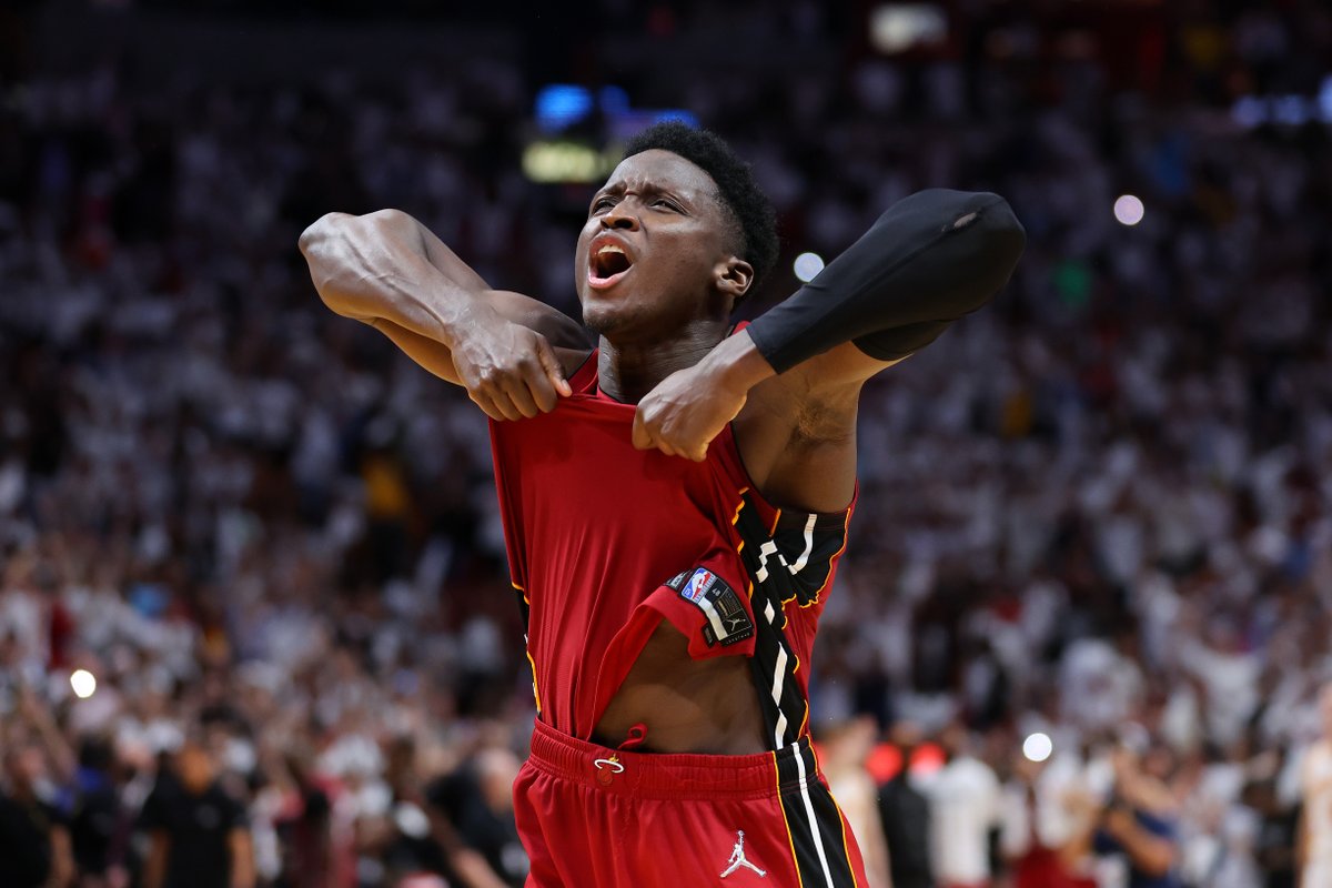 Never forget when Victor Oladipo led the Heat in Game 5 to eliminate the Hawks in the first round: 23 PTS 3 AST 3 STL 50 FG% 100% FT Wished Dipo stayed healthy with us…