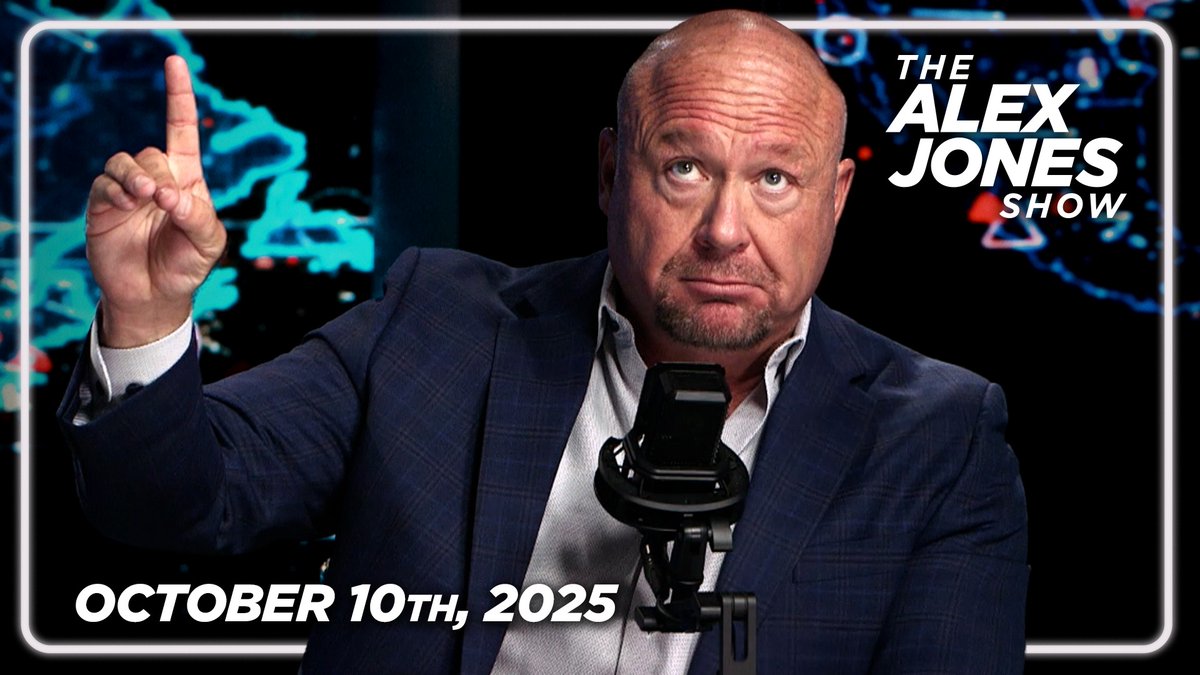 FRIDAY BOMBSHELL BROADCAST: After Letitia James Indictment, Learn Who’s NEXT! PLUS, Schumer Pledges To Keep Govt Closed Until Oct 18 To Supercharge Nationwide “No Kings” Antifa Uprising & Trump Snubbed On Nobel Peace Prize! FINALLY, Former DHS Special Agent & Podcast Host Myron Gaines Joins Alex Jones In-Studio! MUST-WATCH/SHARE INFO & ANALYSIS! — FULL SHOW 10/10/25