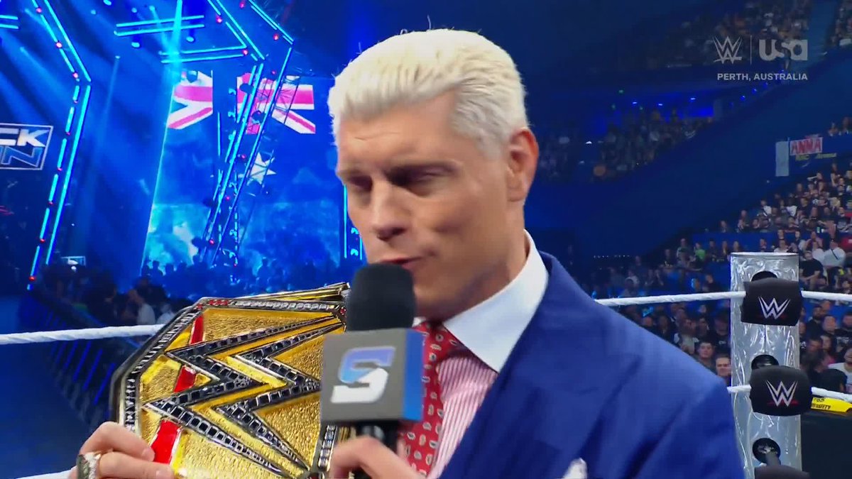 “I might be Seth Rollins' Achilles heel.” That’s a bold statement, Cody Rhodes 😮💨