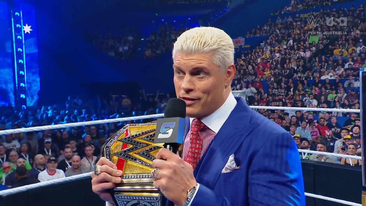 .Cody Rhodes had to give credit where credit is due! 👏