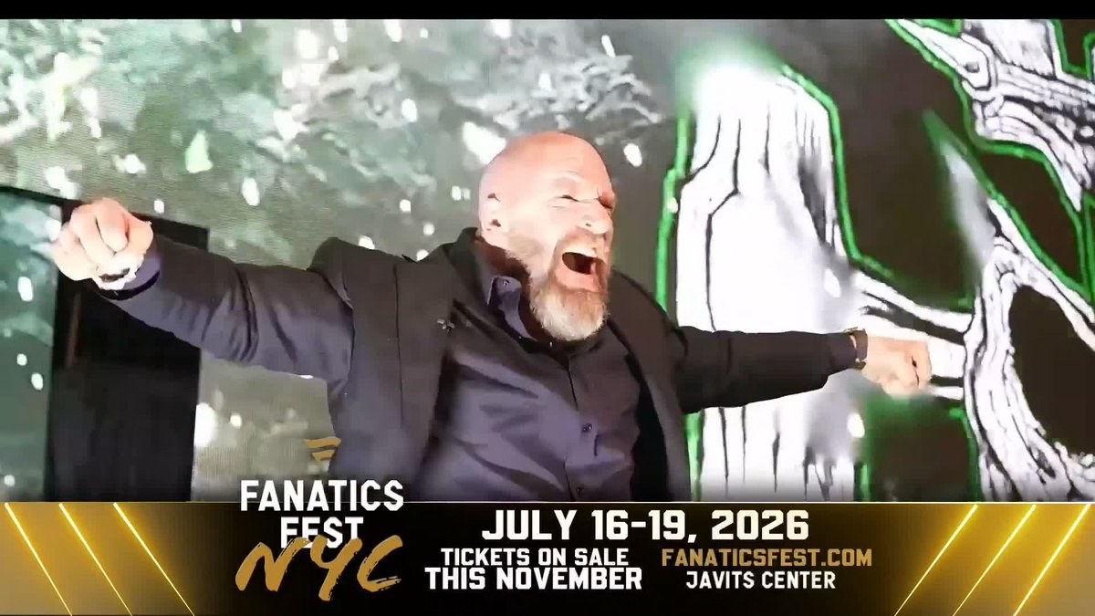 Mark your calendars... Fanatics Fest is BACK!! 🔥 Fanatics