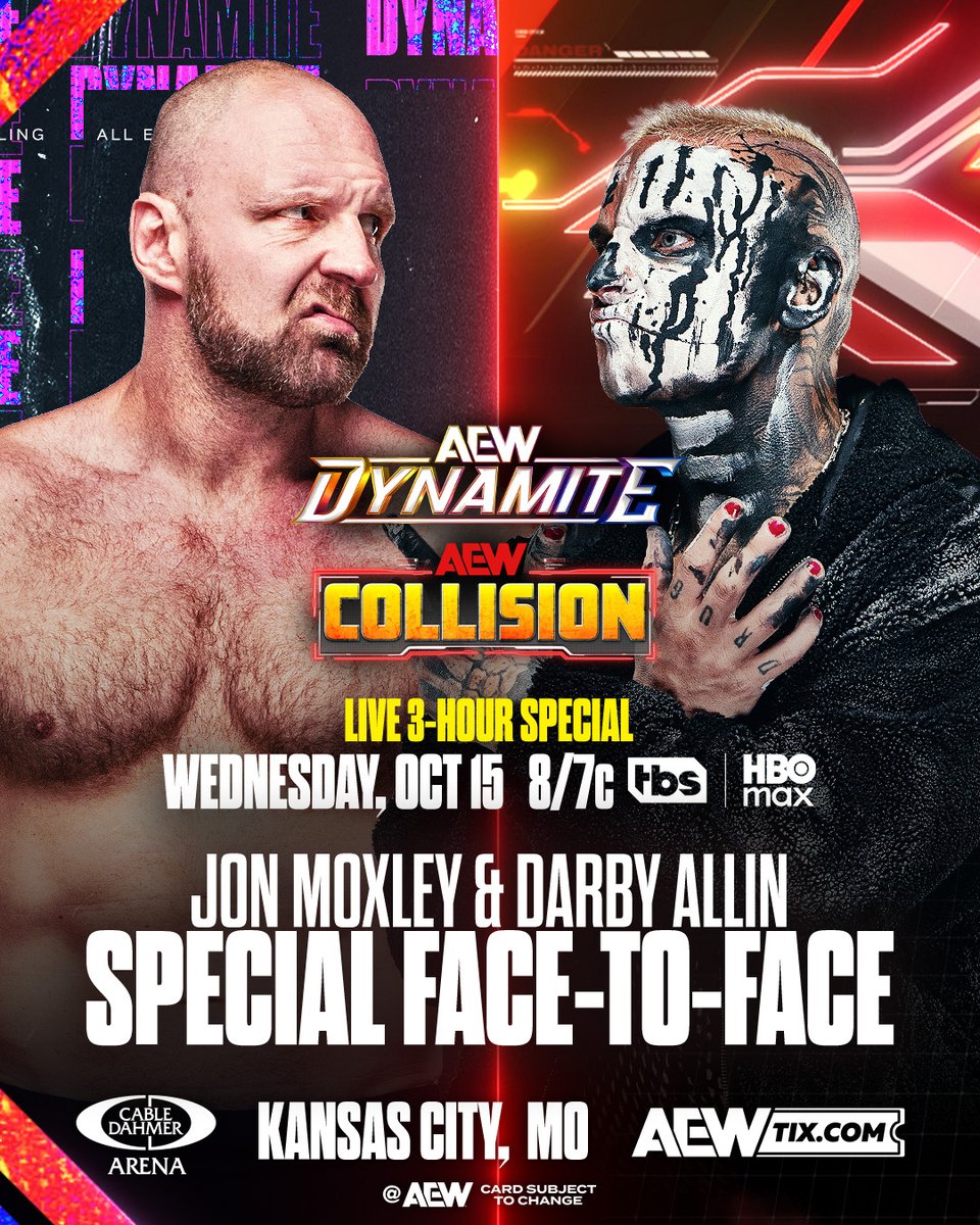 “Do you really think I'm gonna QUIT?” DARBY ALLIN SHOWED UP AND JUMPED JON MOXLEY AT TODAY'S NEW YORK COMIC CON, LMAOOOO. THESE TWO CANNOT BE STOPPED.