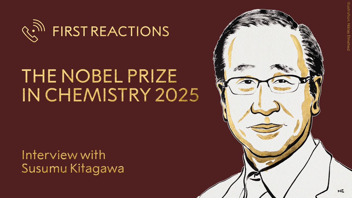 “This is the mind of the researcher in Japan: don’t switch off the light, even at night.” In this short conversation recorded the day after the announcement of his Nobel Prize in Chemistry, Susumu Kitagawa talks about his approach to tackling grand challenges, and how to keep a lookout for the unexpected. He also explains how his perspective on research has a lineage that extends back to other Japanese Nobel Prize laureates Kenichi Fukui, Akira Yoshino and even Hideki Yukawa, the very first Nobel Prize laureate from Japan. Listen here: