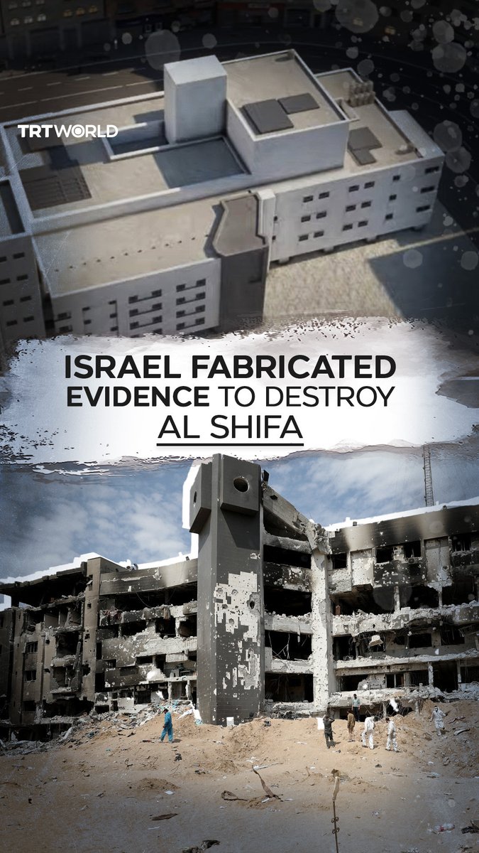 ⚡️🇵🇸🇮🇱JUST IN: An investigation found that the Israeli army used fake 3D animations taken from video games, online assets, content creators, and a Scottish museum to claim KHamas was hiding under Gaza’s hospitals.