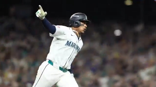 ¡Momento legendario para Jorge Polanco y los Mariners! Lo próximo: ¡#ALCS! 🔱