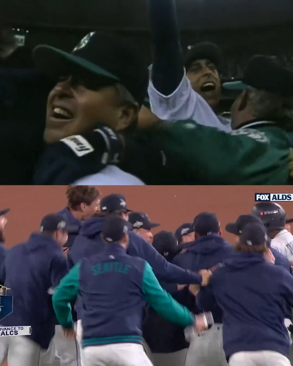 Edgar 1995 🤝 Jorge 2025 The Seattle Mariners are ALCS bound once again!