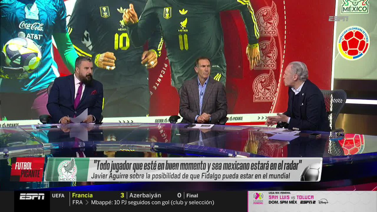 ¿DEBEN CONVOCAR NATURALIZADOS EN EL TRI? 🇲🇽 Se puso bueno el debate, tú a quién prefieres. 💥 ¿Marcel o Fidalgo? 💥 ¿Berterame o Sepúlveda? 💥 ¿Quiñones o Vega? 𝗡𝗼 𝘁𝗲 𝗽𝗶𝗲𝗿𝗱𝗮𝘀 𝗙𝘂𝘁𝗯𝗼𝗹 𝗣𝗶𝗰𝗮𝗻𝘁𝗲 𝗮 𝗹𝗮𝘀 𝟭𝟭𝗽𝗺 𝗽𝗼𝗿 𝗘𝗦𝗣𝗡 𝘆 #𝗗𝗶𝘀𝗻𝗲𝘆𝗣𝗹𝘂𝘀.