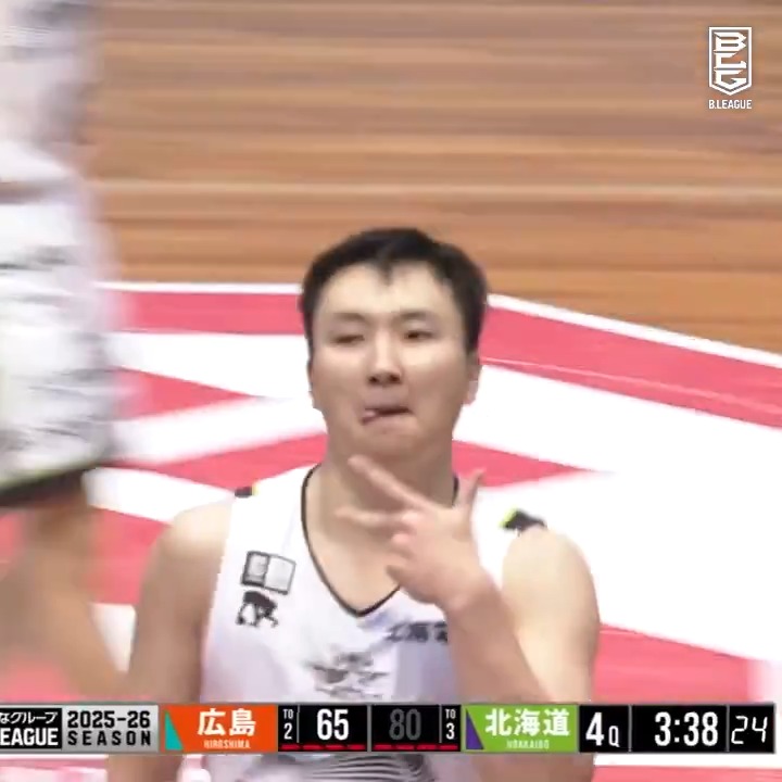 ラスト6分で完全にノッてしまった #富永啓生 😱😱 富永 啓生/ keisei tominaga レバンガ北海道 #Bリーグ #りそなグループ