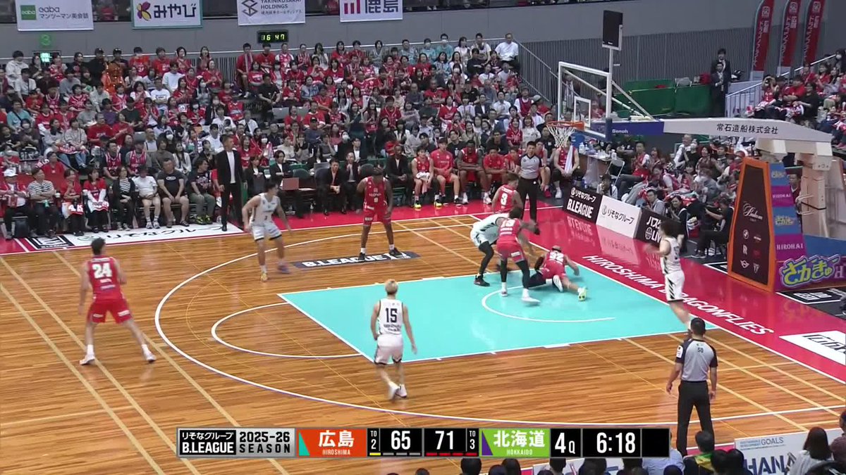 4Q これが #富永啓生………🥶🙌 タフショットも沈めまくり4Qだけで13得点を叩き出す👌💥 10/11(土) vs. 広島ドラゴンフライズ #レバンガ北海道 富永 啓生/ keisei tominaga