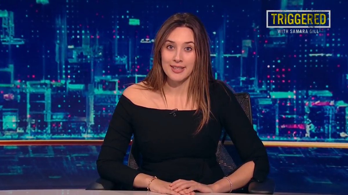 "This unrequited love for Gaza is a true cancer to the west." "There used to be a time when the left stood for peace, love and recycling bins. Now it's mass protests, moral hysteria and bake sales for terrorists." ⚠️ TRIGGERED WITH SAMARA GILL ⚠️ Samara Gill