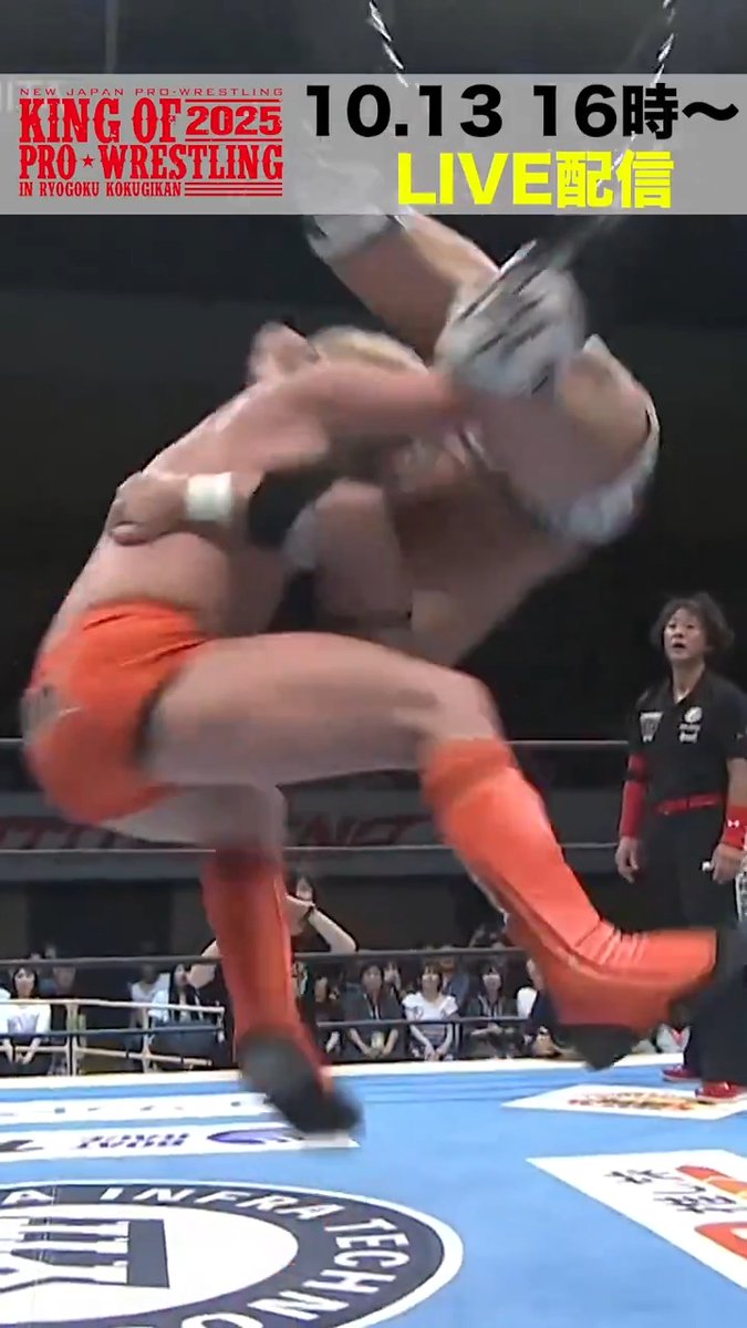 【ザック・セイバーJr.『セイバードライバー』10連発】 『KING OF PRO-WRESTLING 2025』は10/13(月・祝)16時からLIVE配信！ 絶対王者か、夏の覇者か 世界を変える一戦！ IWGP世界ヘビー級選手権試合 ザック・セイバーJr. 🆚 KONOSUKE TAKESHITA 登録・視聴はこちらから ⇒ #NJPW #njpwworld #njkopw