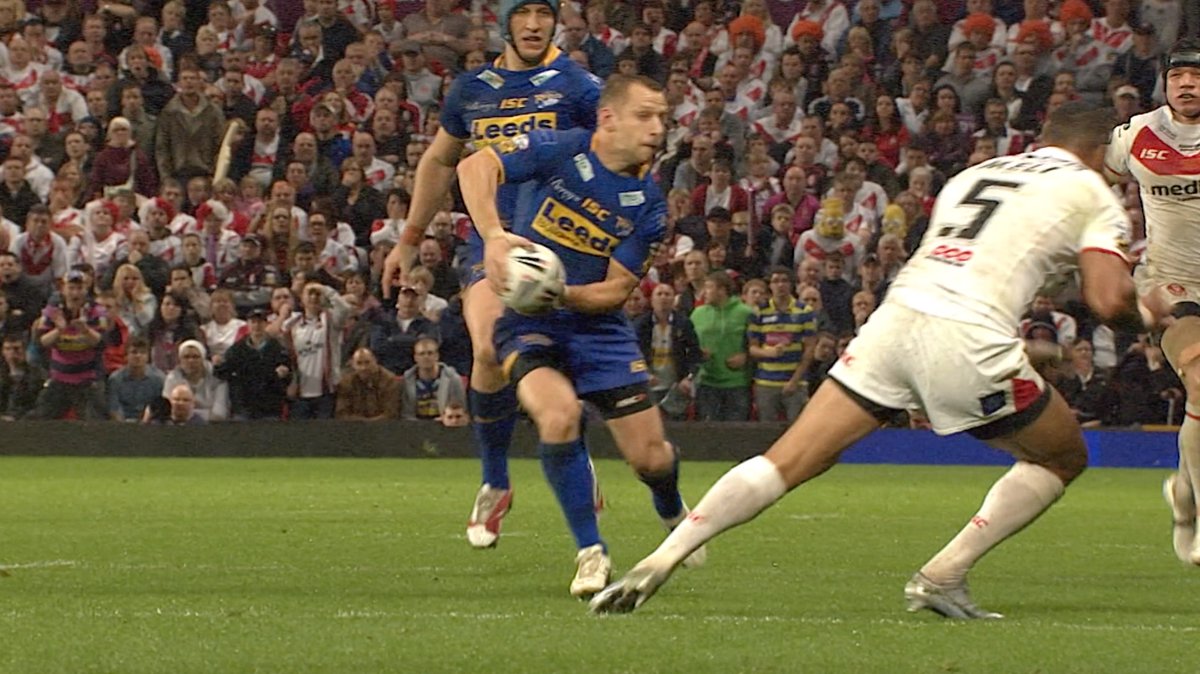 There are so many great Grand Final tries that often don't make the highlight reels. We all remember *that* Rob Burrow try from the 2011 Grand Final. But Ryan Hall's try, set up by a brilliant Burrow assist, wasn't half bad either!