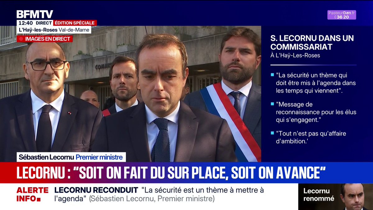 "Je ferai mon devoir, je ne serai pas un problème", assure Sébastien Lecornu