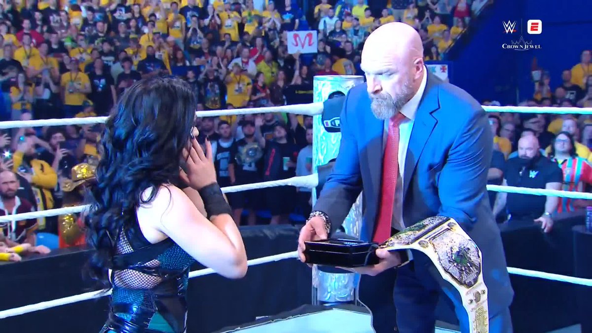What a moment for Stephanie Vaquer!! ๐