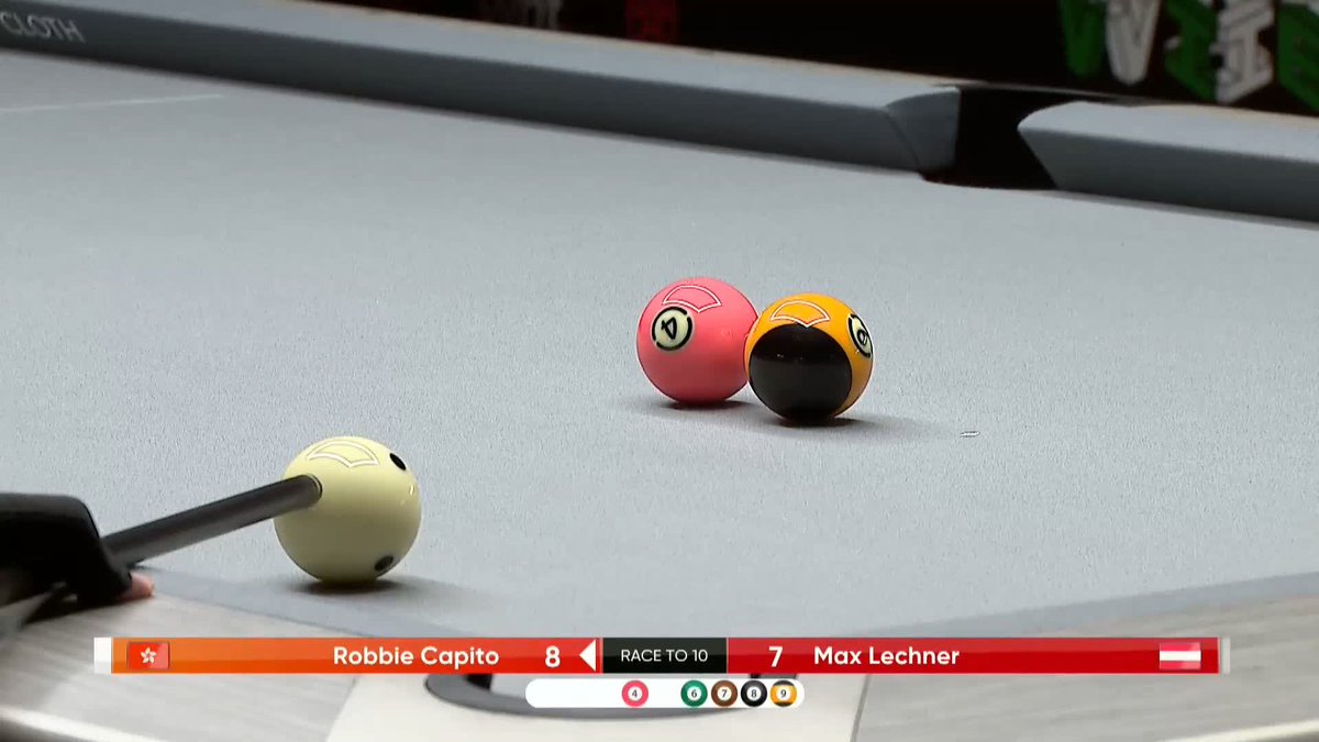 Well, well, well.... correct call or not...? 👀 Drama late in the quarter-final between Robbie Capito and Max Lechner, as the hit on the 4-ball was deemed legal... #WNT | #HanoiOpenPool 🇻🇳