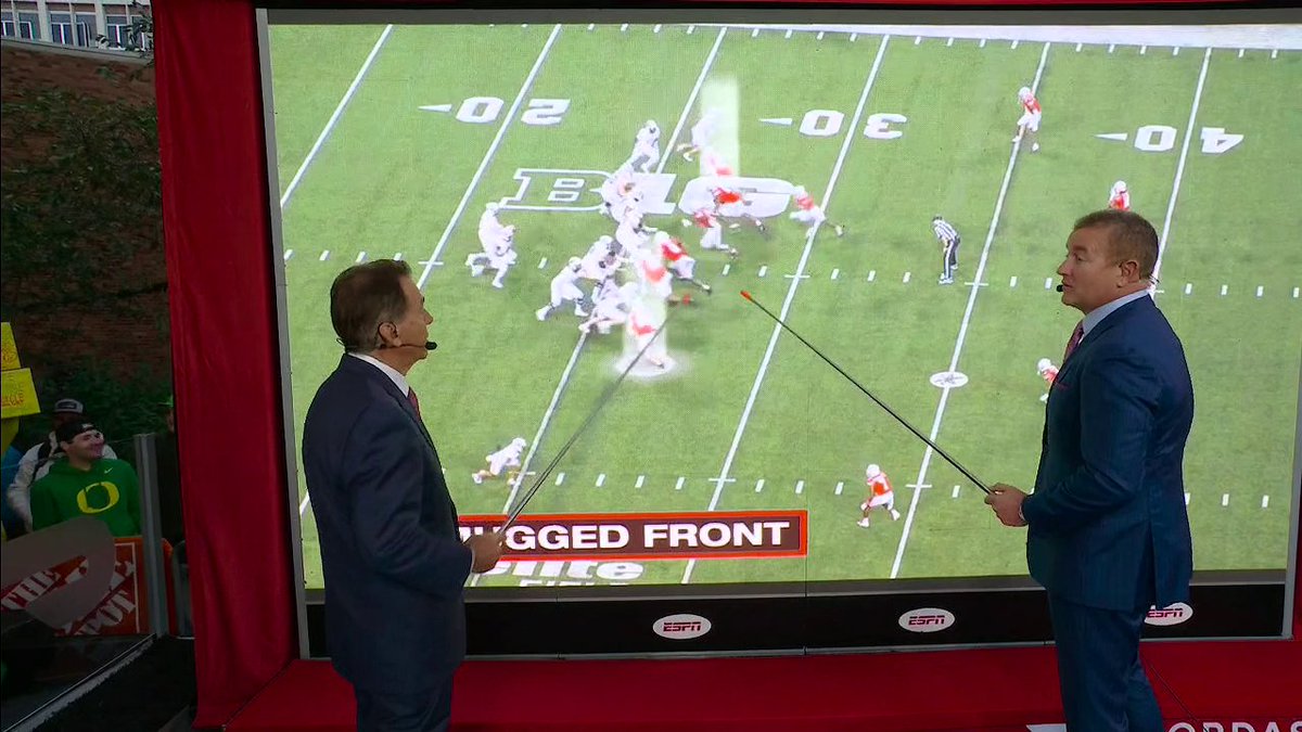 Nick Saban and Kirk Herbstreit break down Ohio State's defensive plays ✍️