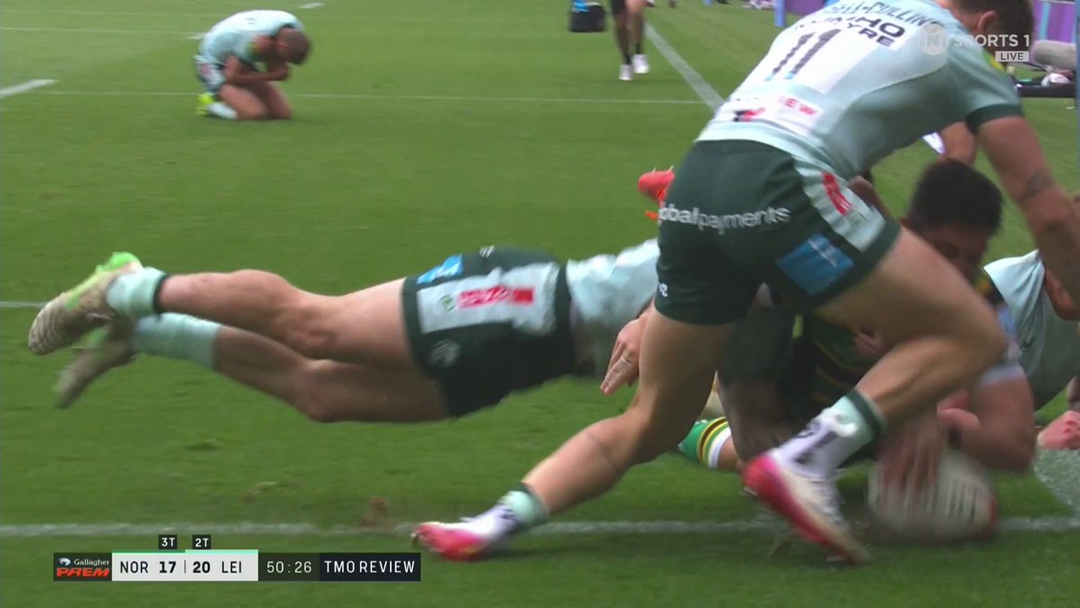 Quel essai inscrit par Anthony Belleau avec Northampton.