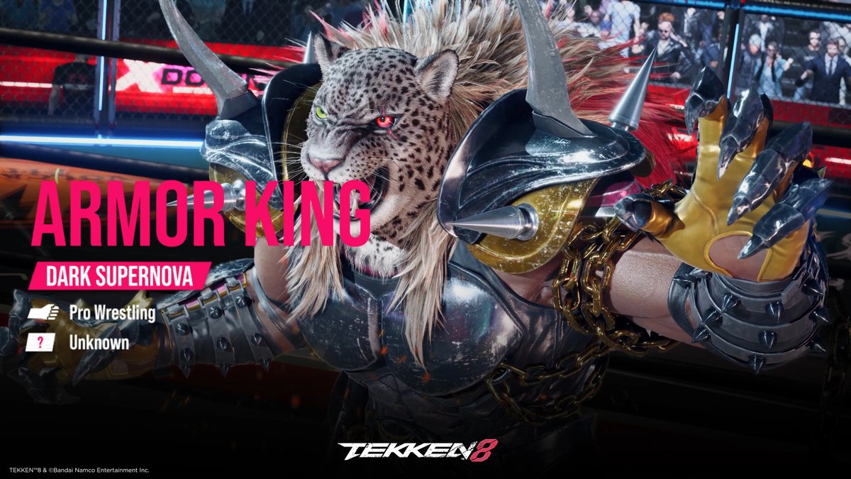 "No one will stand in the way of my revenge!" Armor King - Dark Supernova #TEKKEN8 Get ready for his comeback on October 14th 1:00AM CEST | 13th 4:00PM PDT, 2025!