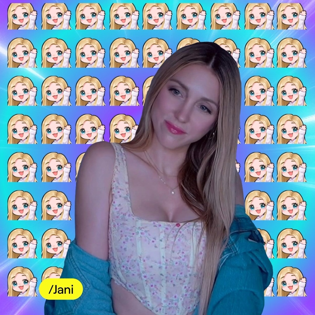 Good vibes and great music is what your newest Twitch Ambassador Jani is about! Whether it's an electronic mix, rock or throwbacks, her streams remind us that no matter where we're tuning in from, we can always dance together! 💃🕺 jani