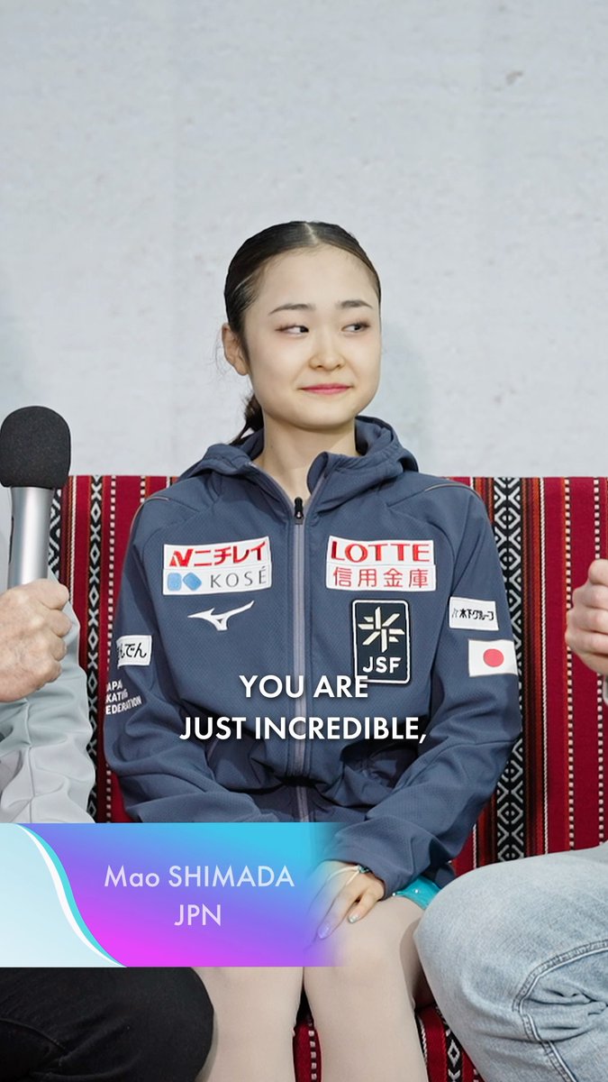🥇 Undefeatable. Unstoppable. Unmatched. Mao Shimada 🇯🇵 strikes gold once again at #JGPFigure Abu Dhabi 2025 — securing her ticket to the ISU Grand Prix Final in Nagoya! 🌟⛸️ Watch the full interview now 🎥👇 #FigureSkating
