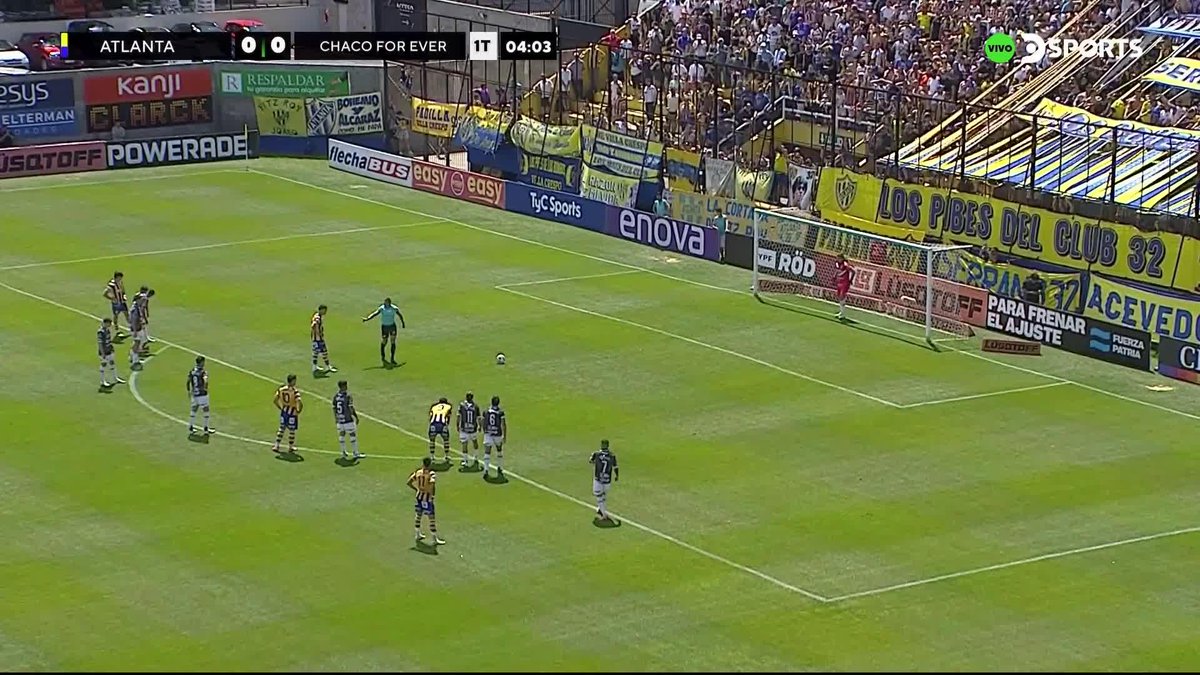 DESDE TEMPRANO🤯 Atlanta, de penal, le gana a Chaco For Ever.
