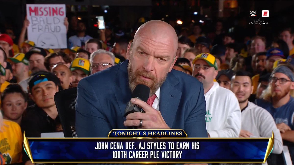 WWE Crown Jewel was INCREDIBLE! 🔥 Relive WWE Crown Jewel on the ESPN app: