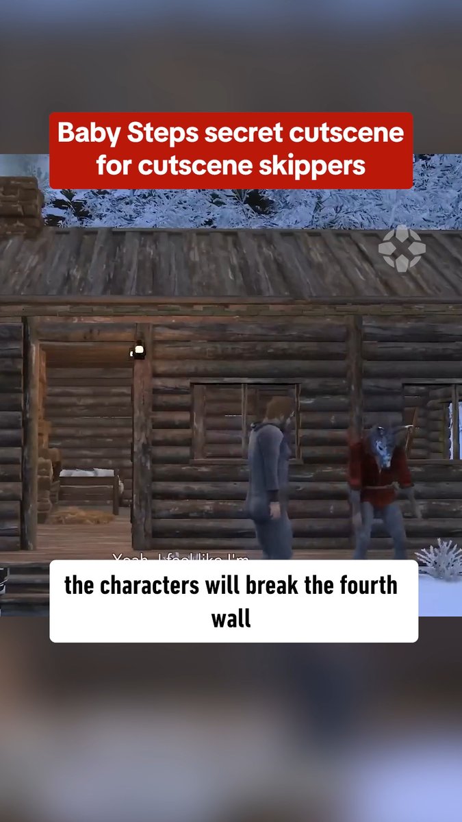 Baby Steps' secret cutscene only triggers if you skip almost all of the cutscenes: but it's not as easy as it sounds: