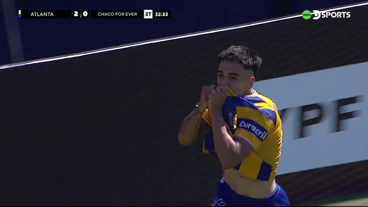 ¡GOLAZO DE ATLANTA! Nicolás Medina anotó el tercer gol del encuentro una gran jugada personal. #AscensoEnDSPORTS