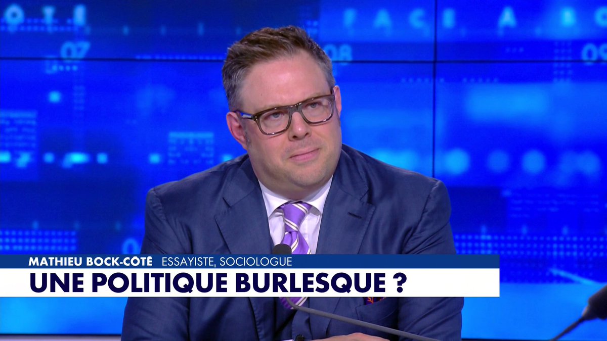 «Politique spectacle : un décalage avec le peuple» : l'édito de Mathieu Bock-Côté (Partie 1) dans #FaceaBockCote