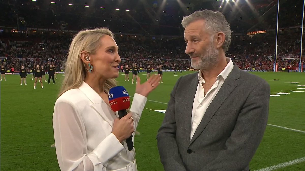 RFL President Adam Hills on *that* first half 😮‍💨