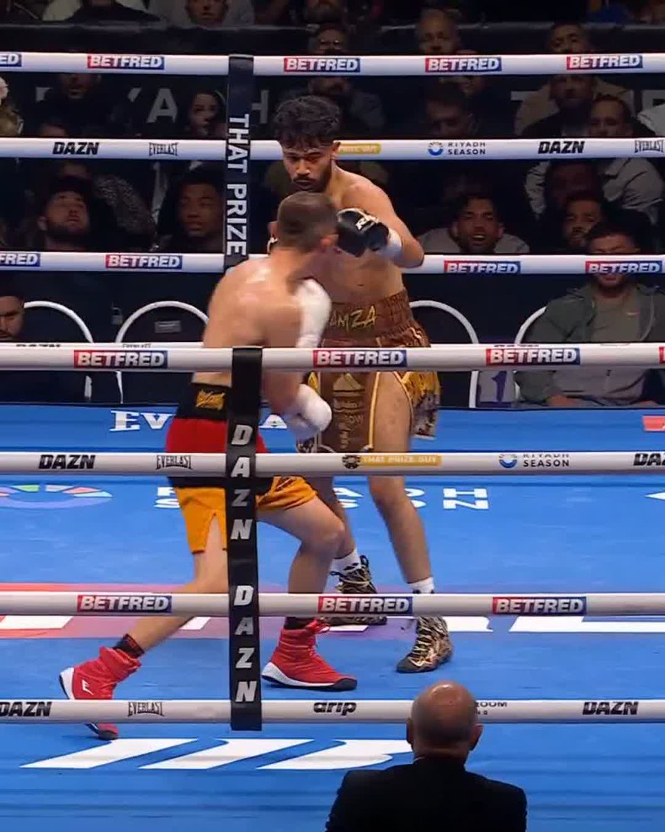 Hamza Uddin is legit 🔥 🎬 Matchroom Boxing #AllenMakhmudov | #FightNight