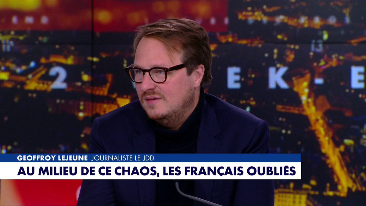 Geoffroy Lejeune, journaliste, sur la crise politique actuelle : «Le spectacle que nous avons vu cette semaine était pathétique», dans #HDPros2WE
