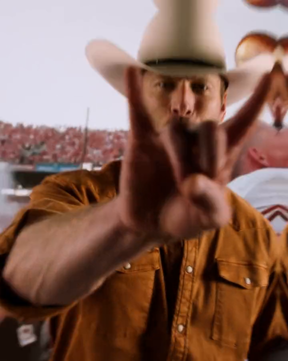 "It can make your Saturday, or ruin your whole damn year." 👏 — Glen Powell A game that combines 100 years of pride and tradition: The Red River Rivalry starts now on ABC and the ESPN App