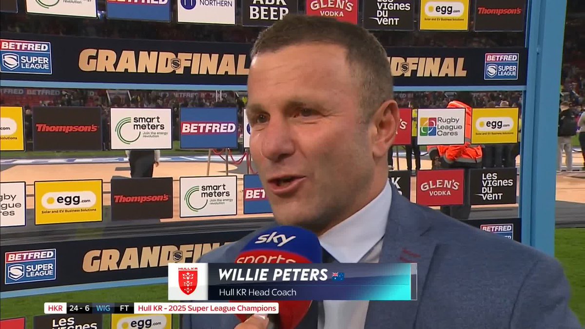 "The people of East Hull have waited a long time" ❤️ Willie Peters reflects on his team's historic Grand Final win 🏆