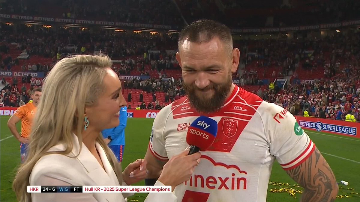 "I absolutely love what I do, it's been an amazing journey" ❤️ Jared Waerea-Hargreaves 👏
