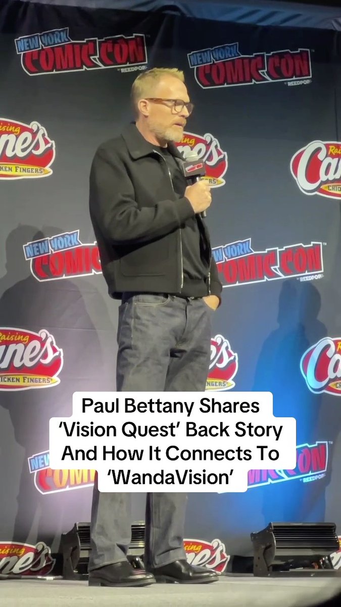 Paul Bettany shares the backstory of #VisionQuest and how it connects to #WandaVision.