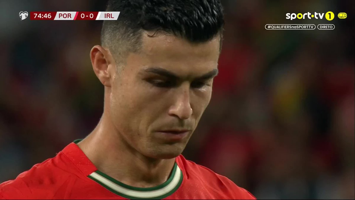 Kelleher defendeu a grande penalidade de Cristiano com o pé 😨 #sporttvportugal #QUALIFIERSnaSPORTTV #QualificaçãoMundial #Portugal #Irlanda