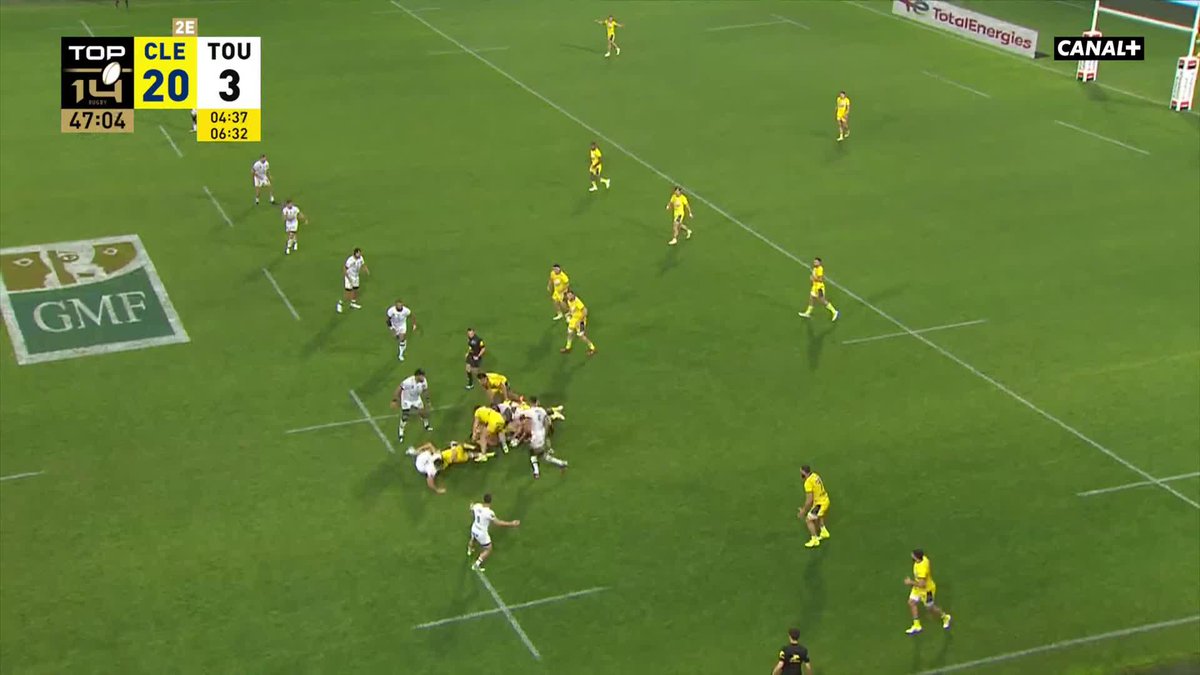 NEWSOME VOIT DOUBLE 🔥 Le centre clermontois inscrit l’essai du bonus et permet à son équipe de creuser l’écart ! ASM Rugby #ASMRCT